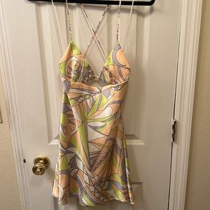 Zara mini silk dress